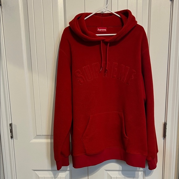 Supreme Other - Supreme Men's Bold Red Hoodie